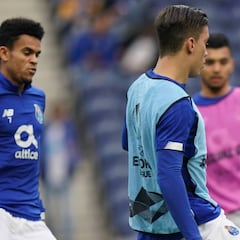 Luis Díaz, Matheus Uribe y su entrenamiento por coronavirus