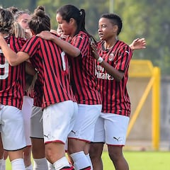 Lady Andrade y el Milan hacen historia: ganan el primer derbi