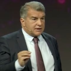 Laporta saca pecho en el Mobile World Congress sobre su gestión en el Barça: "Somos innovadores"