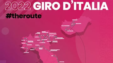 Conoce el recorrido y los perfiles de las 21 etapas del Giro de Italia 2022, que empezará el 6 de mayo en Budapest y terminará el 29 de mayo con la crono de Verona.