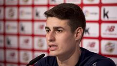 Kepa: "Es una decisión que he tomado yo y estoy contento"