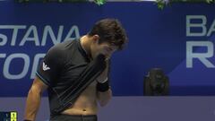 Garin no lo podía creer: Djokovic tenía el punto perdido... pero hizo esto