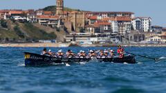 Urdaibai afianza su liderato al hacerse con la Bandera de Zarautz 