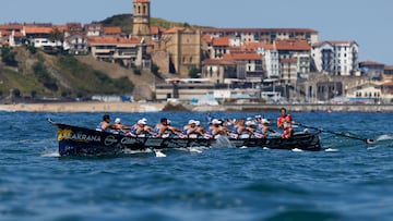 Urdaibai afianza su liderato al hacerse con la Bandera de Zarautz 