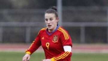 Raquel Pinel, delantera de la Selecci&oacute;n Sub-19