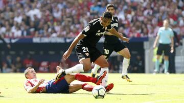 Muriel juega 67 minutos en la derrota del Sevilla