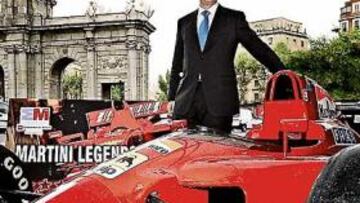 López Viejo, con un Ferrari.