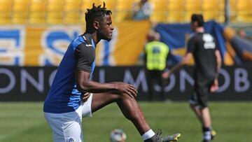 El delantero colombiano, Duv&aacute;n Zapata.