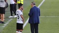 Jaume Costa y Fernando Roig, en el &uacute;ltimo partido que enfrent&oacute; al Villarreal y al Valencia.