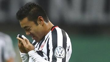 Marco Fabián rompe racha exitosa en empate del Eintracht Frankfurt