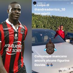 La broma viral de Balotelli al carro de un compañero