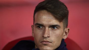 Denis Suarez en el partido ante el Girona