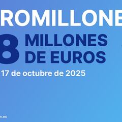 Euromillones: comprobar los resultados del sorteo de hoy, viernes 17 de octubre