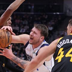 Doncic cede ante Gobert y raja contra los árbitros