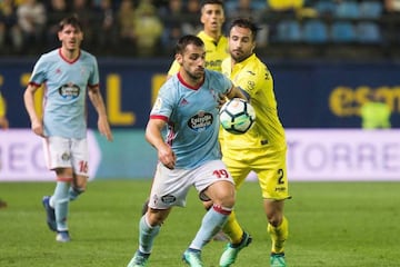 Jonny in action for Celta Vigo against Villarreal.