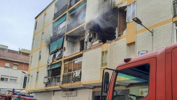 Un fallecido tras una fuerte explosión en Badajoz