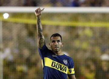 Buenos Aires, 27 enero 2018
SUPERLIGA
Boca Juniors vs Colon Sta Fe por la fecha 13 del Torneo en el Estadio La Bombonera.
Carlos Tevez de Boca Juniors
Fotos Gustavo Ortiz