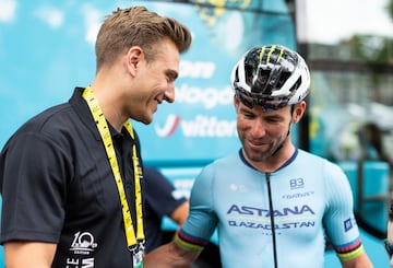 El ciclista británico Mark Cavendish, durante una etapa del Tour de Francia 2024.