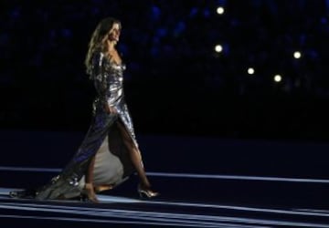 Gisele Bündchen, la Garota de Ipanema en la apertura de los Juegos Olímpicos