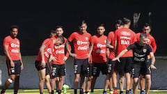 Así fue el trabajo de la Roja a horas del duelo con Argentina