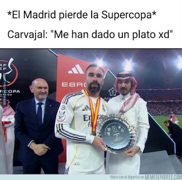 Raphinha, protagonista de los memes de la final de la Supercopa