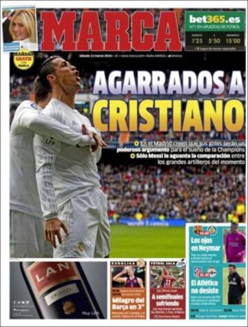 Portadas de la prensa mundial