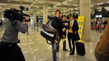 Rafa Nadal viajó a Abu Dhabi.