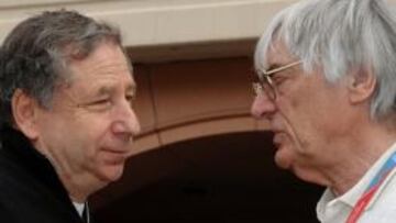 <b>CONFLICTO. </b>Todt y Ecclestone están enfrentados desde hace tiempo.