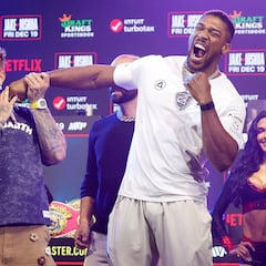 Joshua advierte a Jake Paul: “Si puedo matarte, te mataré”