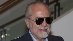 De Laurentiis, presidente del N&aacute;poles.