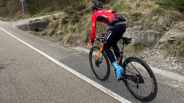 Landa: "Espero estar cerca de la victoria en la Tirreno"