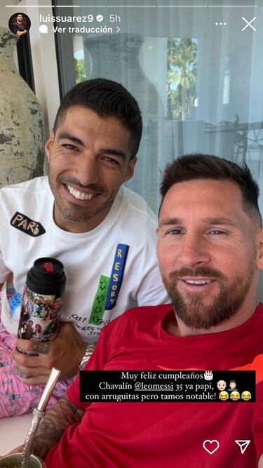 Así festejó su cumpleaños 35 Leo Messi: familia, amigos y compañeros de la Selección argentina