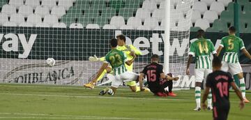 0-1. Fede Valverde marcó el primer gol.