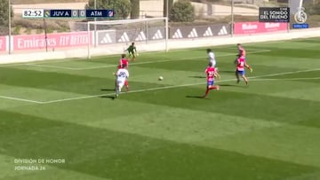 Marcelo’s 15-year-old son drops jaw-dropping backheel assist for Real Madrid vs Atlético U19