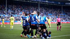 Celebraci&oacute;n del 1-0 del Alav&eacute;s