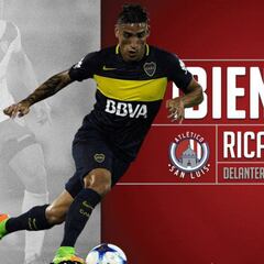 Atlético de San Luis anuncia el fichaje de Ricardo Centurión