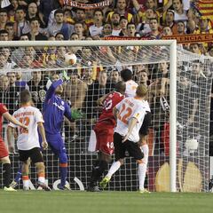 La maldición del Valencia ante los equipos españoles