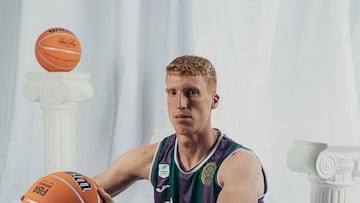 Díaz, en la sesión de fotos oficial de BCL.