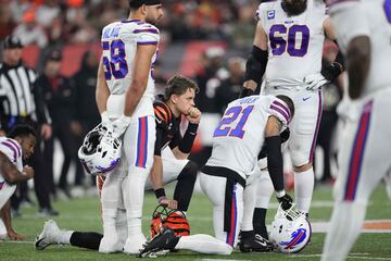 Momentos de pánico después del choque entre Hamlin y Higgins