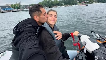 “Desde que empecé a salir con ella, comencé a subir en el ranking... Siempre le agradezco”