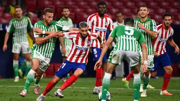 Partido Atl&eacute;tico - Betis de LaLiga Santander