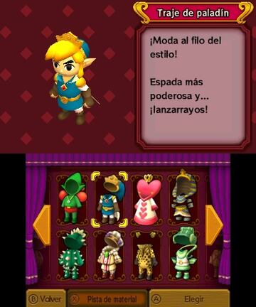 Captura de pantalla - The Legend of Zelda: Tri Force Heroes (3DS)