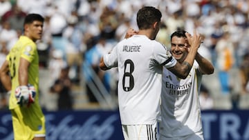 Real Madrid went down to ten men early on, but they rallied to beat Pachuca.