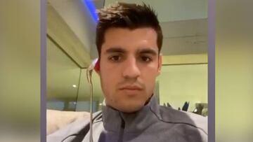 La curiosa habilidad de Morata con una cuchara y su oreja que muy pocos son capaces de hacer