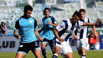 Imagen del clásico cordobés entre Talleres y Belgrano.