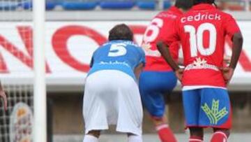 <b>GOL DE PENALTI. </b>Nagore convirtió la pena máxima que fue definitiva para la victoria de los sorianos en Los Pajaritos.