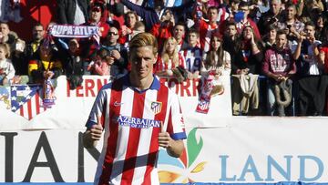 04/01/15 PRESENTACION DE FERNANDO TORRES NUEVO JUGADOR DEL ATLETICO DE MADRID