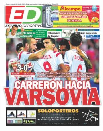 Portadas de la prensa deportiva