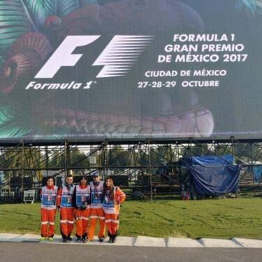 El marshal del GP de México que ayudó a Hamilton en 2017