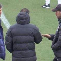 Simeone, Alemany y el mercado más intenso